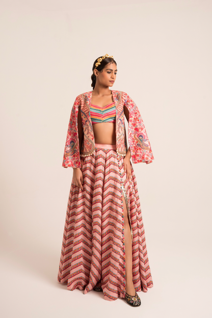 Rangrez Lehenga Jacket Set