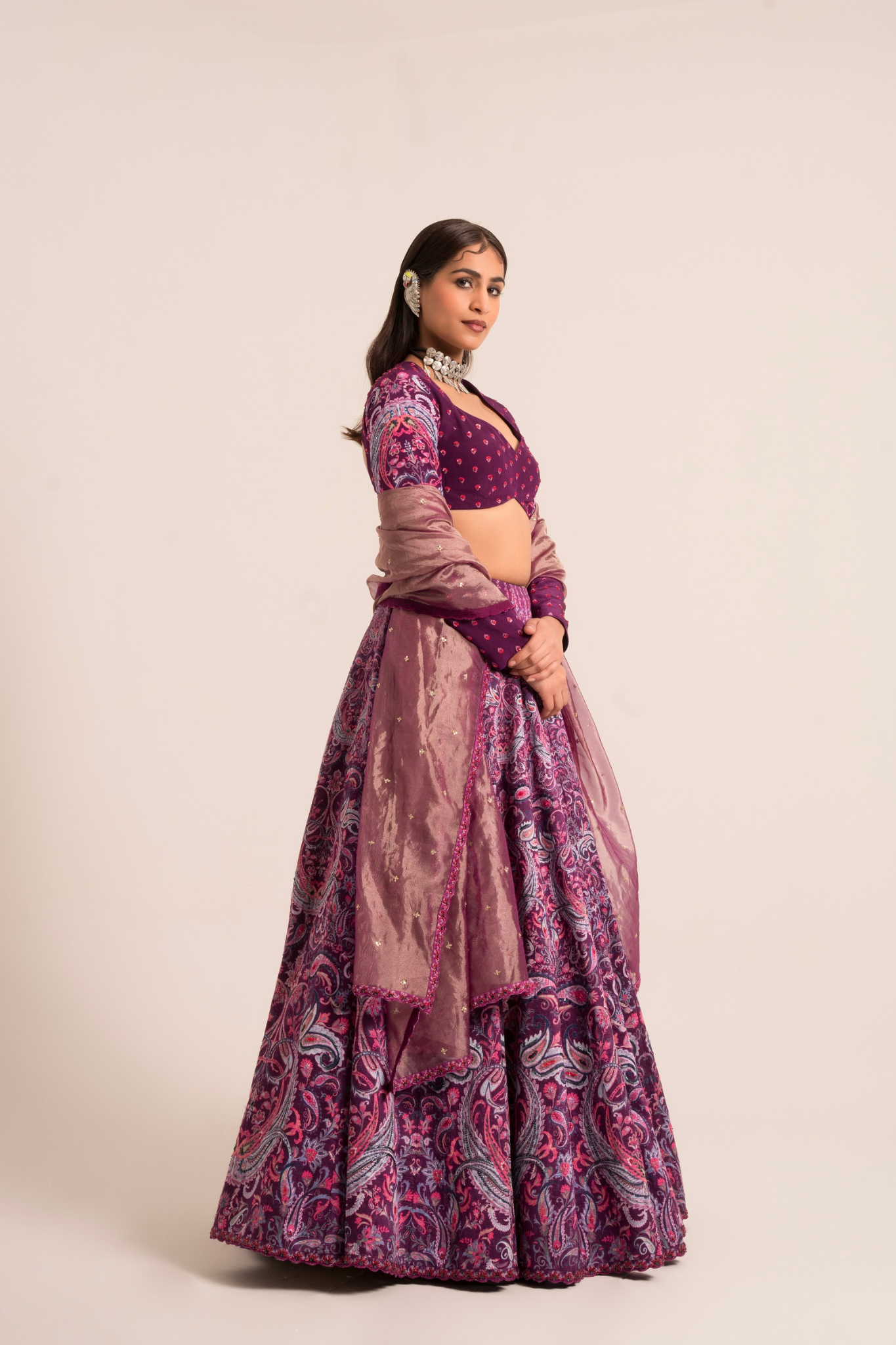 Jamani Lehenga Set