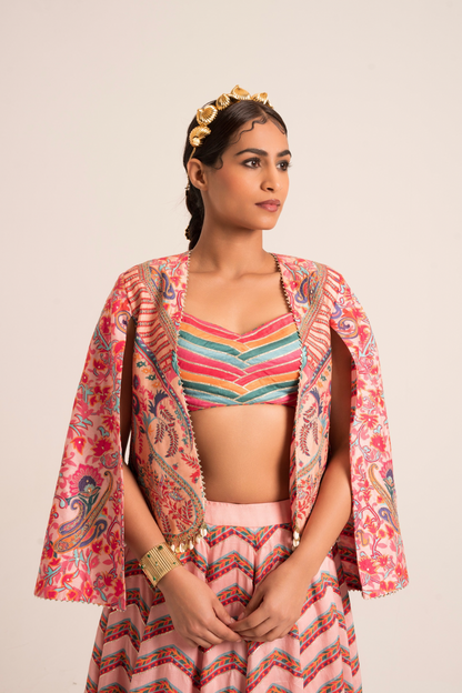 Rangrez Lehenga Jacket Set