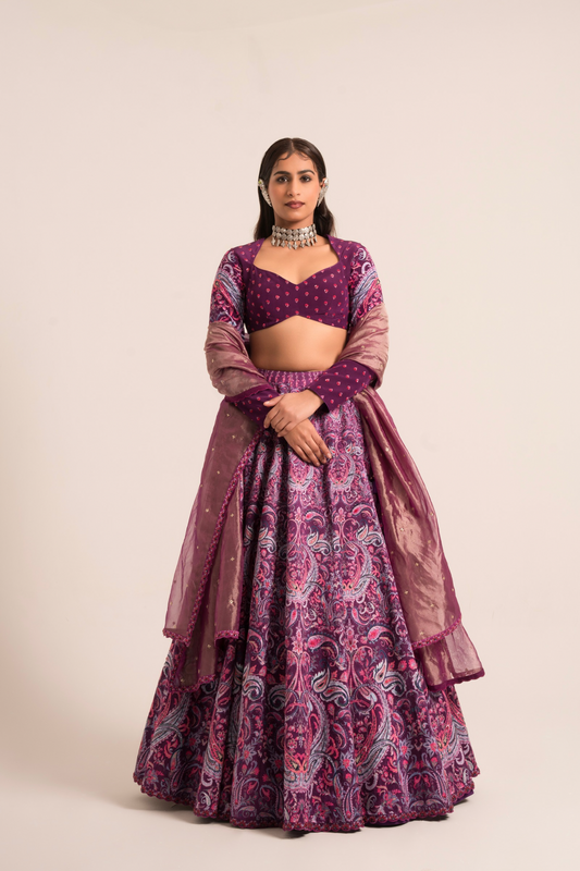 Jamani Lehenga Set