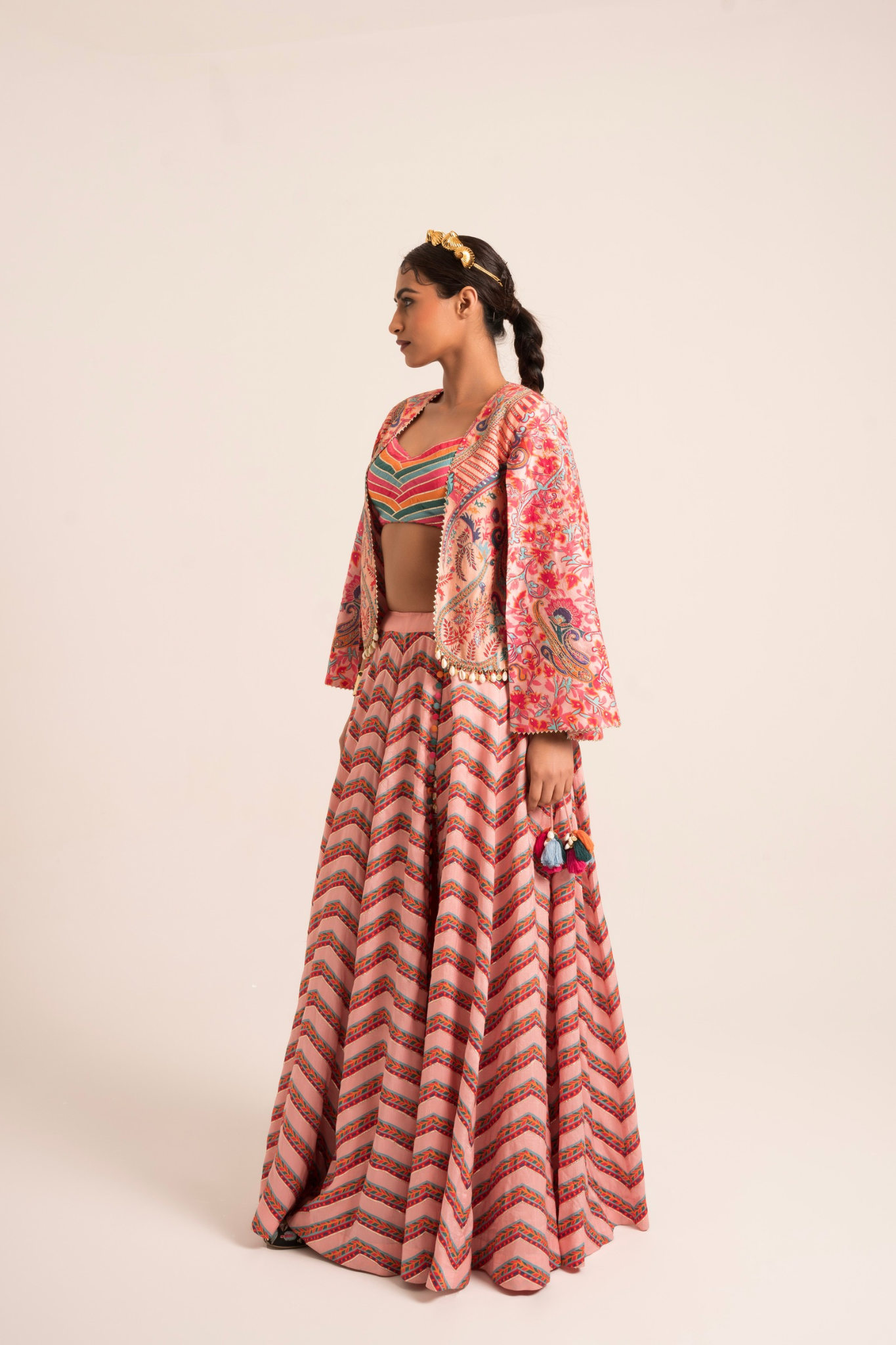 Rangrez Lehenga Jacket Set