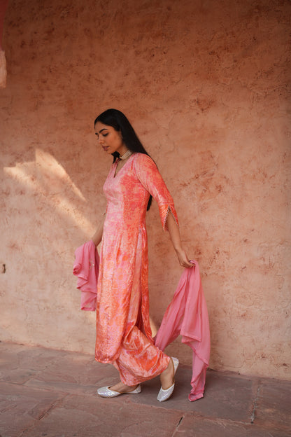 Millenial Pink Kurta Set